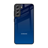 Very Blue Samsung Galaxy S21 Glass Back Cover Online