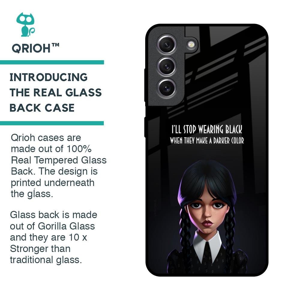 Aesthetic Digital Art Glass Case for Samsung Galaxy S21