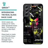 Astro Glitch Glass Case for Samsung Galaxy S21