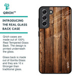 Timber Printed Glass Case for Samsung Galaxy S21