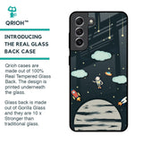 Astronaut Dream Glass Case For Samsung Galaxy S21