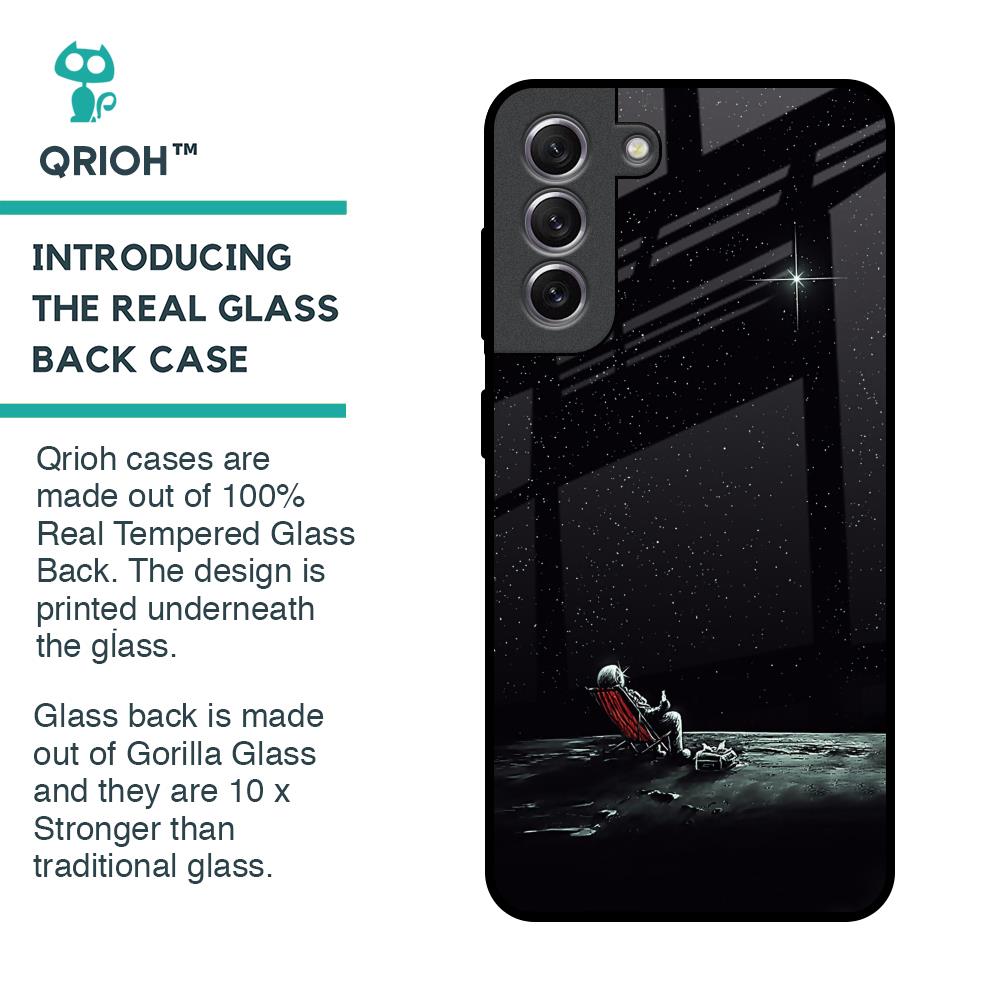 Relaxation Mode On Glass Case For Samsung Galaxy S21