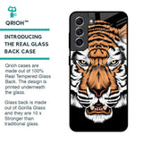 Angry Tiger Glass Case For Samsung Galaxy S21