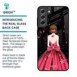 Fashion Princess Glass Case for Samsung Galaxy S21