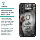 Royal Bike Glass Case for Samsung Galaxy S21