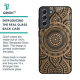 Luxury Mandala Glass Case for Samsung Galaxy S21