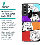 Anime Sketch Glass Case for Samsung Galaxy S21