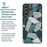 Abstact Tiles Glass Case for Samsung Galaxy S21