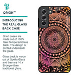 Floral Mandala Glass Case for Samsung Galaxy S21