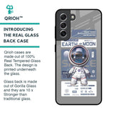 Space Flight Pass Glass Case for Samsung Galaxy S21