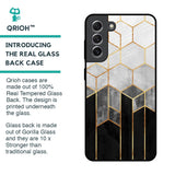 Tricolor Pattern Glass Case for Samsung Galaxy S21