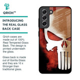 Red Skull Glass Case for Samsung Galaxy S21