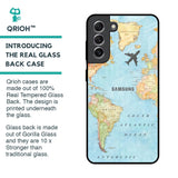 Fly Around The World Glass Case for Samsung Galaxy S21
