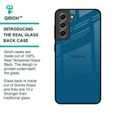 Cobalt Blue Glass Case for Samsung Galaxy S21