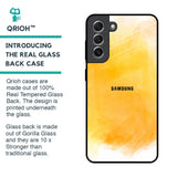Rustic Orange Glass Case for Samsung Galaxy S21