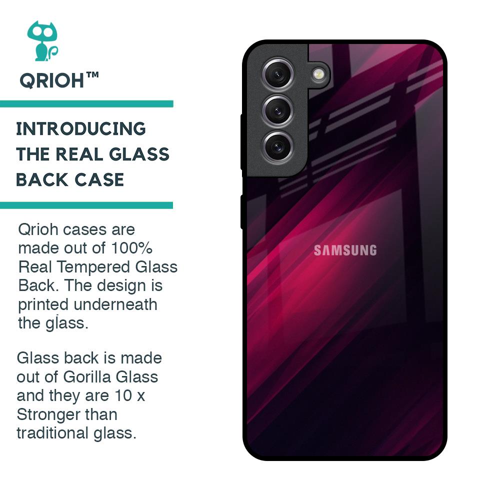 Razor Black Glass Case for Samsung Galaxy S21