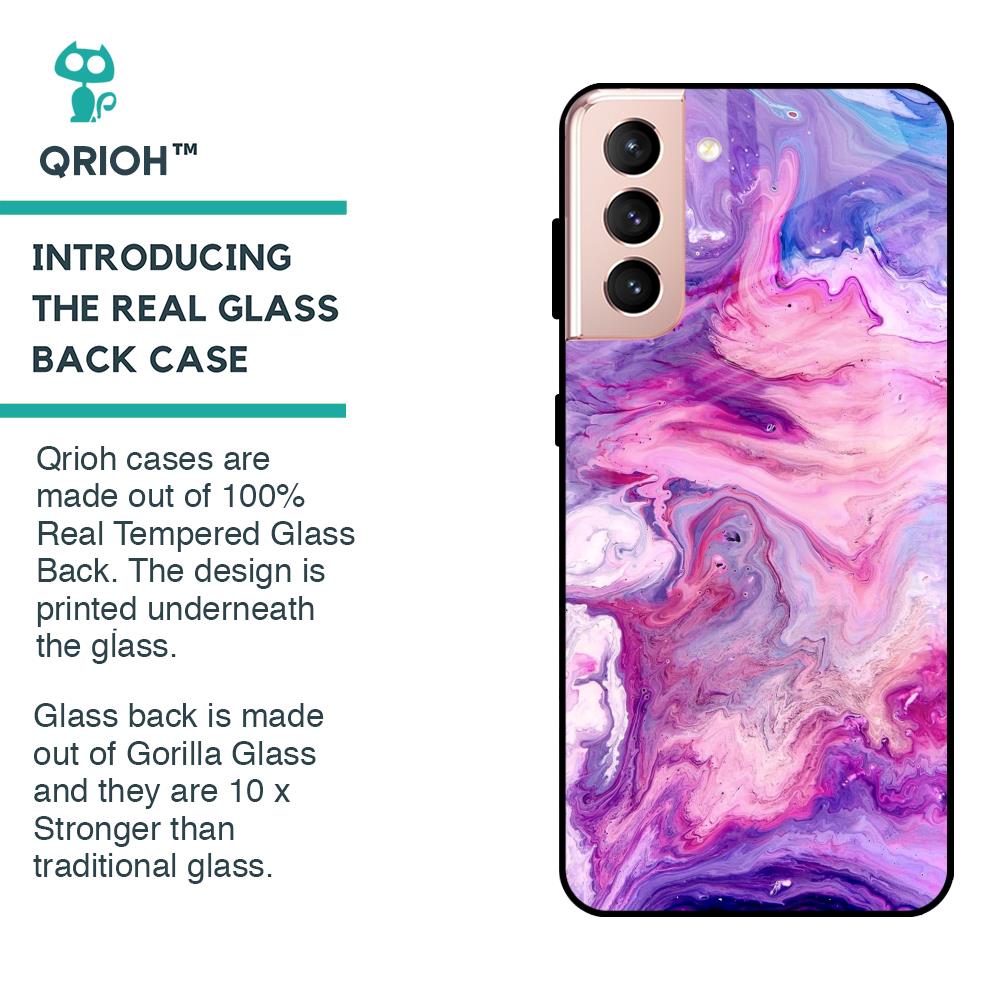 Cosmic Galaxy Glass Case for Samsung Galaxy S21