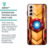 Arc Reactor Glass Case for Samsung Galaxy S21