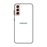 Arctic White Samsung Galaxy S21 Glass Cases & Covers Online