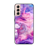 Cosmic Galaxy Samsung Galaxy S21 Glass Cases & Covers Online