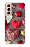 Valentine Hearts Samsung Galaxy S21 Back Cover