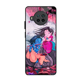 Radha Krishna Art Mi 10i 5G Glass Back Cover Online