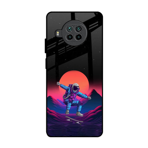 Retro Astronaut Mi 10i 5G Glass Back Cover Online