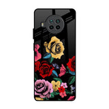 Floral Decorative Mi 10i 5G Glass Back Cover Online