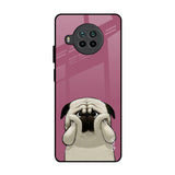 Funny Pug Face Mi 10i 5G Glass Back Cover Online