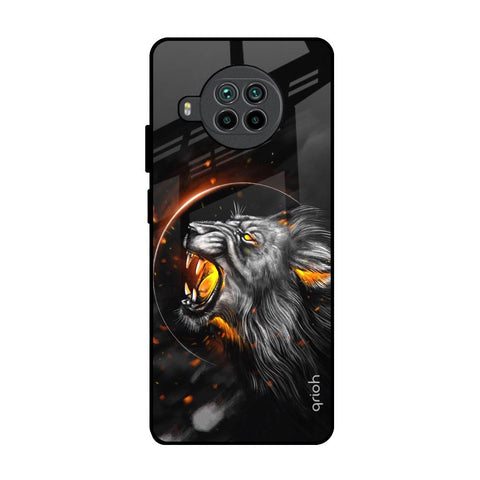Aggressive Lion Mi 10i 5G Glass Back Cover Online