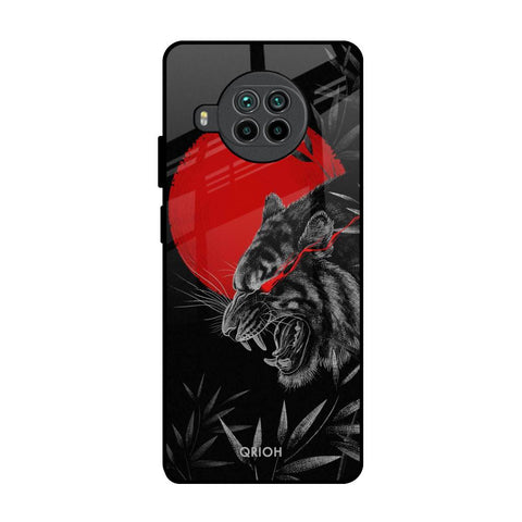 Red Moon Tiger Mi 10i 5G Glass Back Cover Online