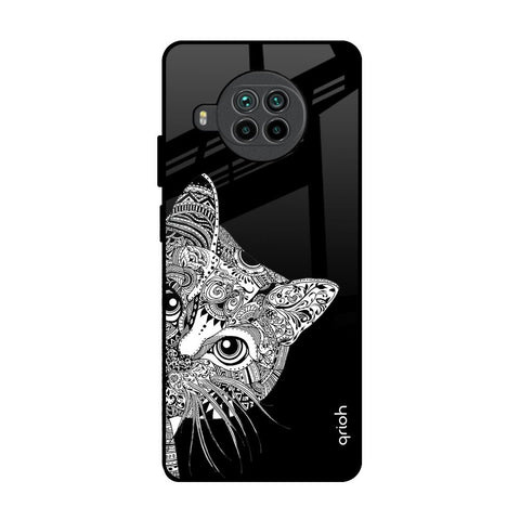 Kitten Mandala Mi 10i 5G Glass Back Cover Online