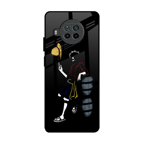 Luffy Line Art Mi 10i 5G Glass Back Cover Online