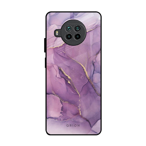 Purple Gold Marble Mi 10i 5G Glass Back Cover Online