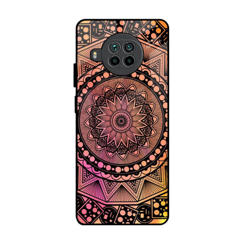 Floral Mandala Mi 10i 5G Glass Back Cover Online