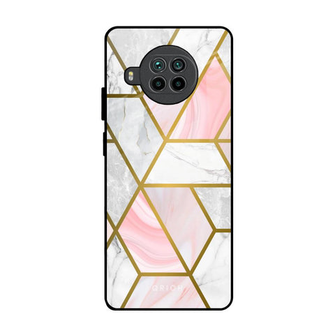 Geometrical Marble Mi 10i 5G Glass Back Cover Online