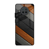 Tri Color Wood Mi 10i 5G Glass Back Cover Online