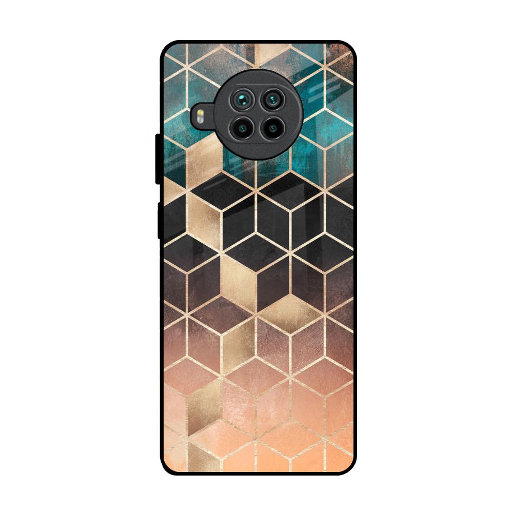 Bronze Texture Mi 10i 5G Glass Back Cover Online
