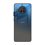 Blue Grey Ombre Mi 10i 5G Glass Back Cover Online