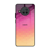 Geometric Pink Diamond Mi 10i 5G Glass Back Cover Online