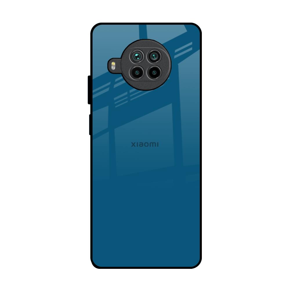 Cobalt Blue Mi 10i 5G Glass Back Cover Online