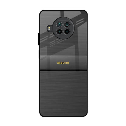 Grey Metallic Glass Mi 10i 5G Glass Back Cover Online