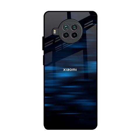 Blue Rough Abstract Mi 10i 5G Glass Back Cover Online