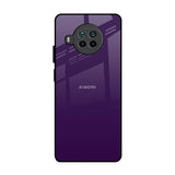 Dark Purple Mi 10i 5G Glass Back Cover Online