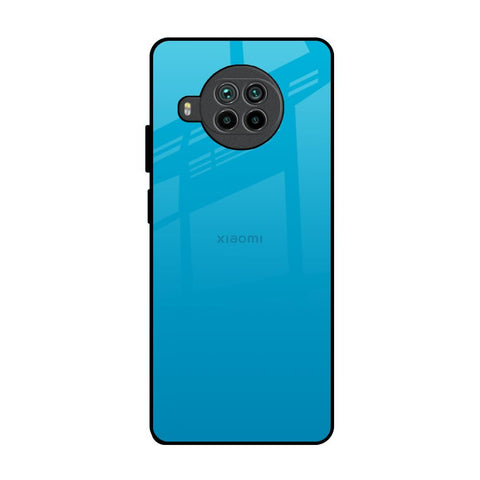 Blue Aqua Mi 10i 5G Glass Back Cover Online