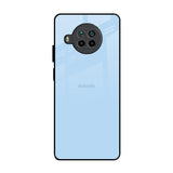 Pastel Sky Blue Mi 10i 5G Glass Back Cover Online