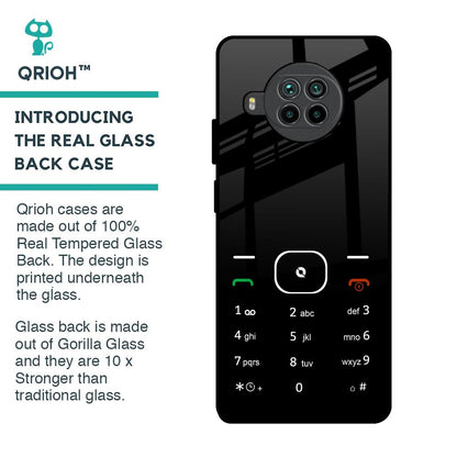 Classic Keypad Pattern Glass Case for Mi 10i 5G