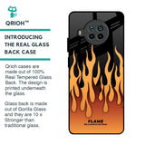 Fire Flame Glass Case for Mi 10i 5G