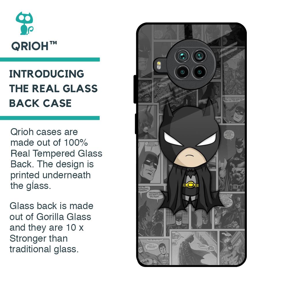 Cartoon Art Glass Case for Mi 10i 5G