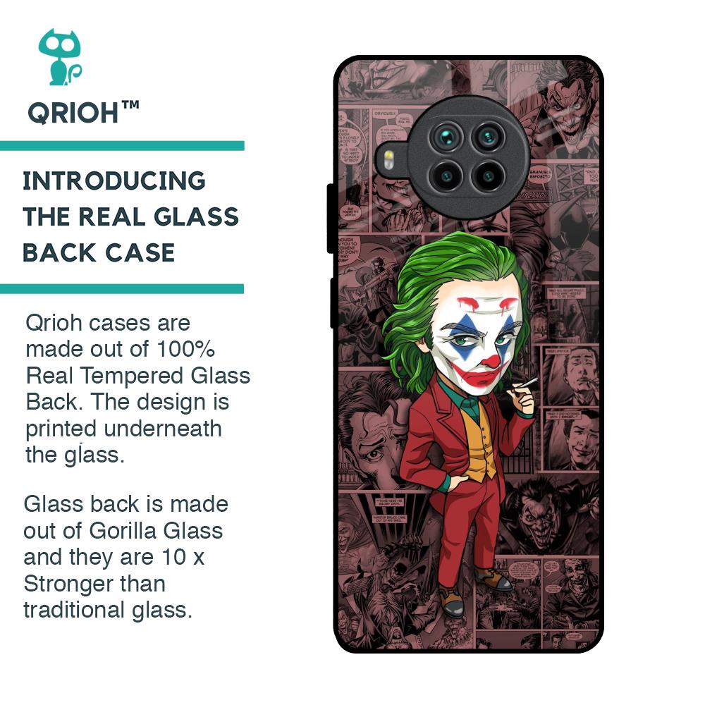 Joker Cartoon Glass Case for Mi 10i 5G
